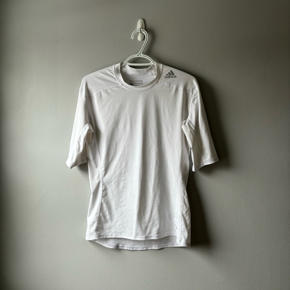 Adidas dry fit climalite wicking compression shirt